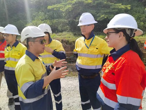 A delegation led by Chairman Wang Jianhua visited Golden Star (Wassa) Limited in Ghana and arranged work