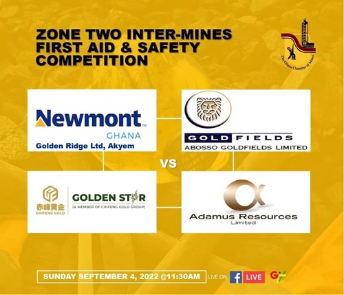 Golden Star Wassa Excels in Zone 2 Inter-Mines First Aid and Safety Competition