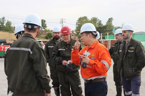 赤峰黄金LXML Sepon矿团队到国内矿山子公司参观调研