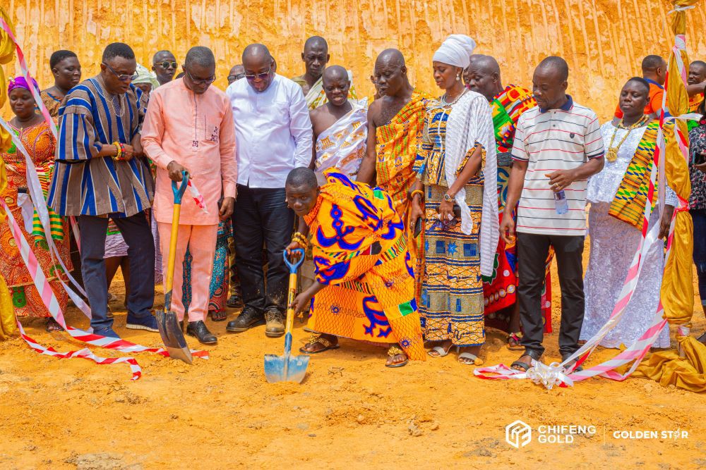 Golden Star Wassa Limited Cuts Sod To Commence Development Projects in Its Host Communities