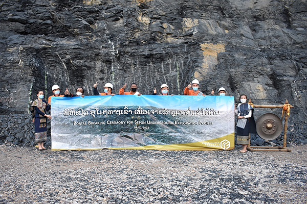 Underground mining project of LXML Sepon Mine officially launched