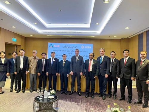 Chifeng Gold Vientiane Mining and Laos Mining Development State-owned Company Signed Cooperation Agreement for Mine Exploration