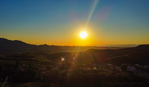The prize of ”Scenery Mine, Beautiful Chifeng Gold" Photographing Competition released
