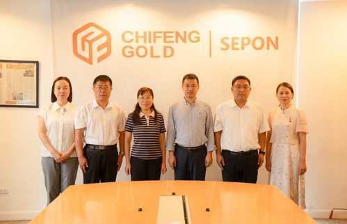 The Delegation Headed by the Vice President of Weifang Vocational College Visited LXML of Chifeng Gold, Opening a New Chapter for Business-University Cooperation